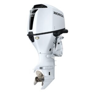 Buy Honda 140hp White Outboard | Remote Mechanical, Electric Start, 25″ Shaft | BF140AK1XRA