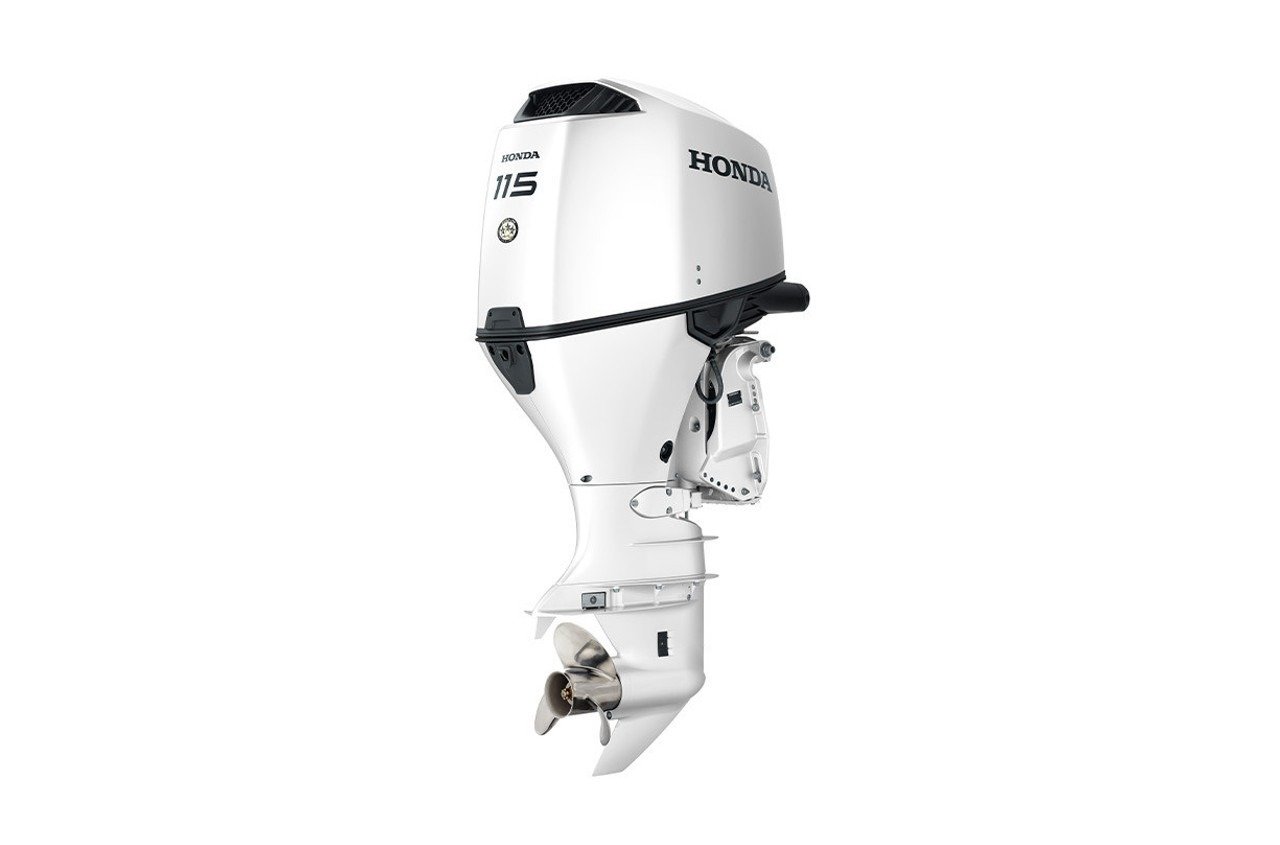Honda 115hp iST Outboard White