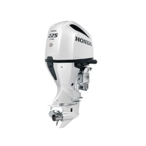 Honda 225hp White iST Outboard | Intelligent Shift and Throttle, Electric Start, 30″ Shaft, Counter Rotation | BF225DUCDA