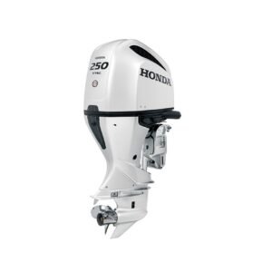 Honda 250hp Outboard White iST | Intelligent Shift and Throttle, Electric Start, 25″ Shaft | BF250DXDA