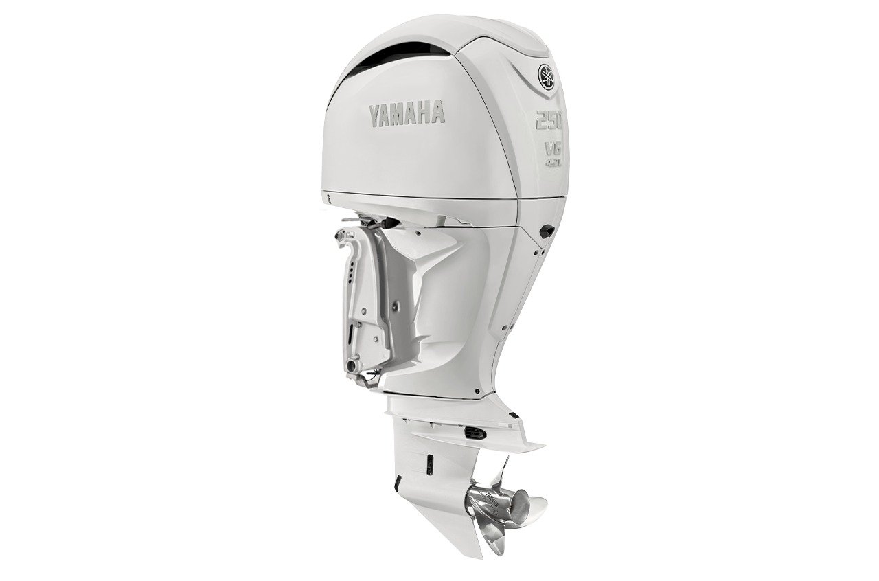 250hp Yamaha White DEC Outboard