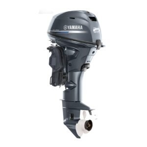 Buy Yamaha 25hp Outboard Engine | High Thrust | Remote Mechanical, Electric & Manual Start, 20″ Shaft | T25LWTC