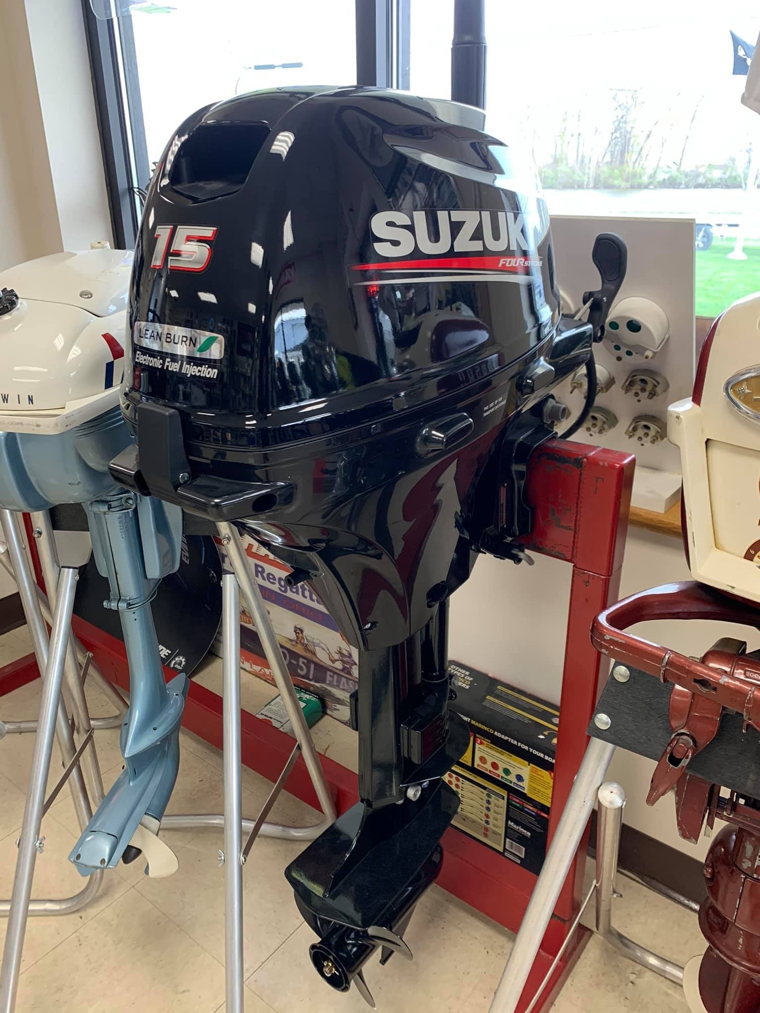 2022 Suzuki DF15 Outboard for sale -20 in. Shaft