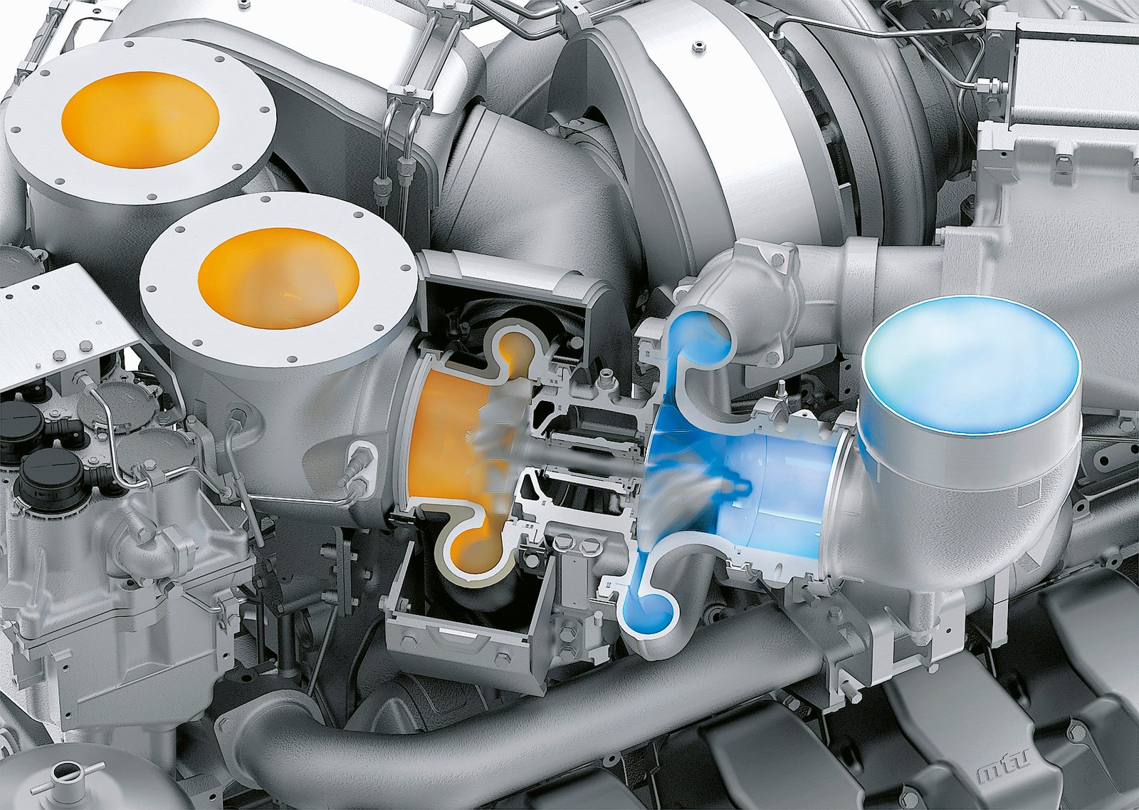 You are currently viewing Marine Diesel Engine Turbochargers and Intercoolers Explained